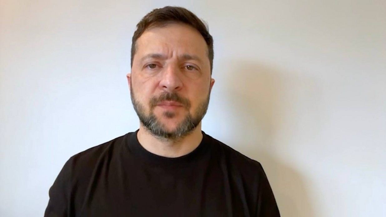 Ukraine proposes peace talks with Russia next week, Zelensky says