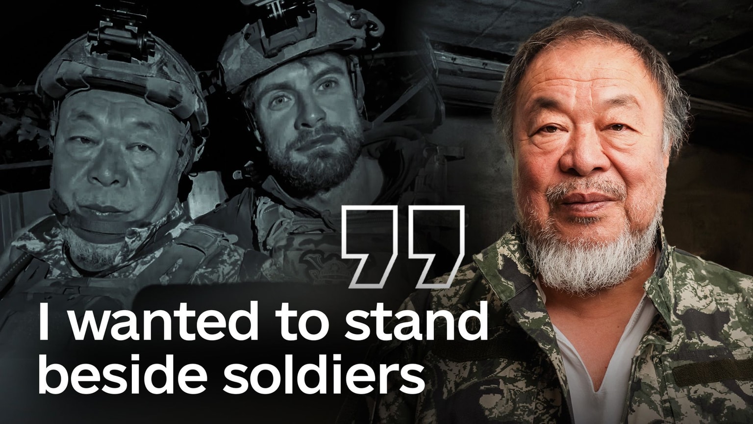Ai Weiwei on his exploration trip to wartime Ukraine