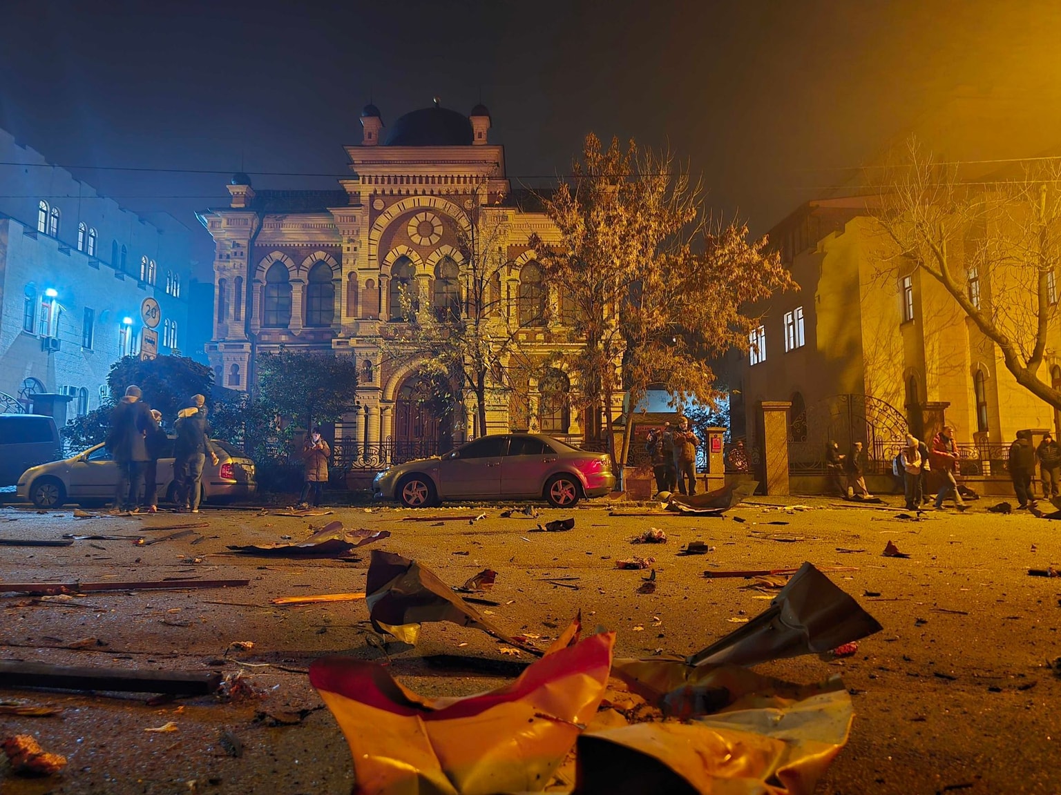 'Any one of us could have died' — Russian drone attack on Kyiv damages residential buildings, sets fires
