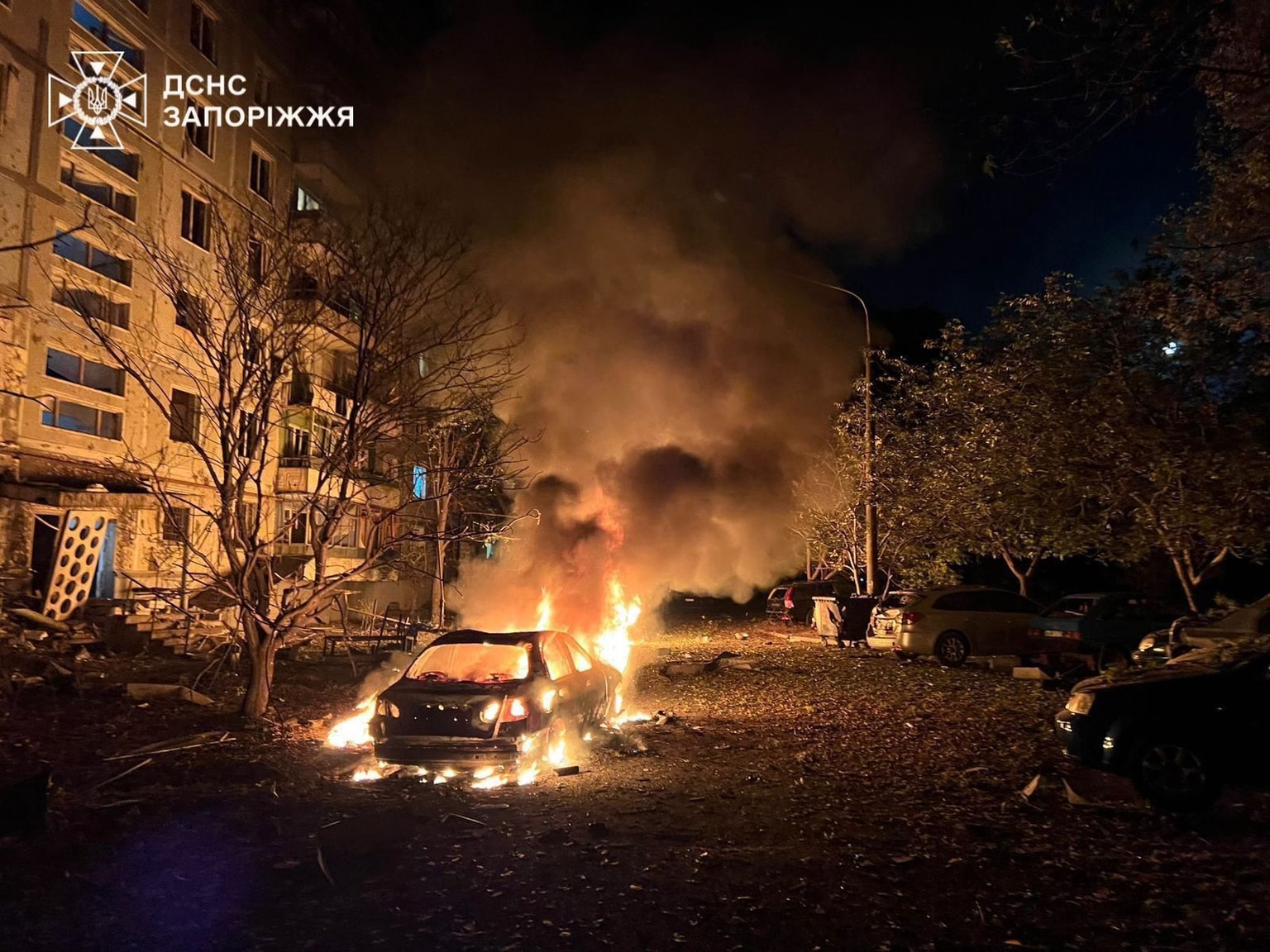 Massive Russian attack on Ukraine kills 6, injures 18