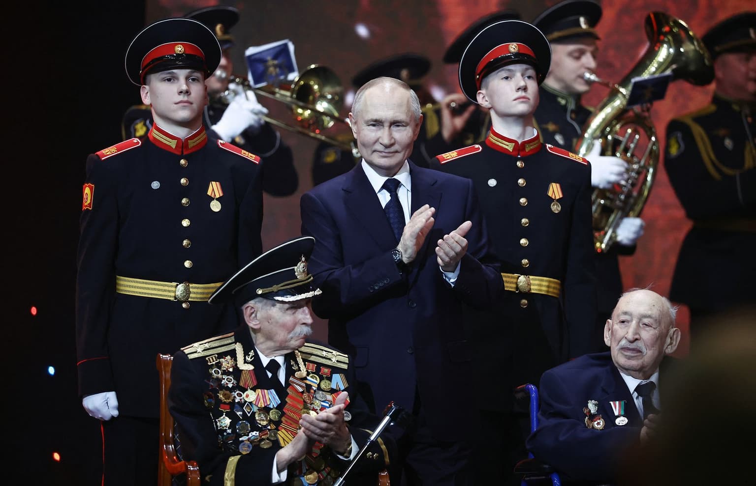 Russia’s President Vladimir Putin in Saint Petersburg, Russia, on Jan. 27, 2025.