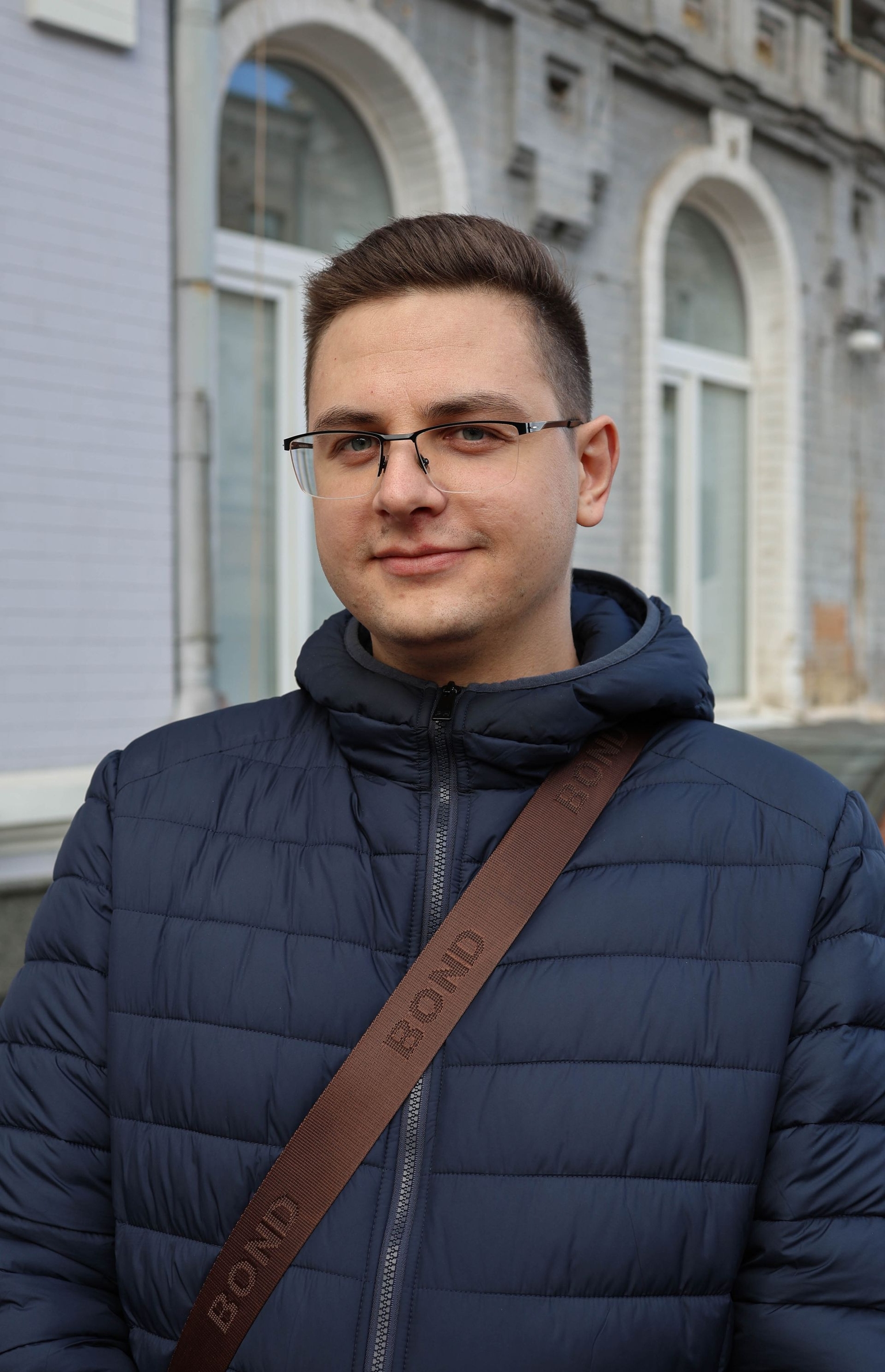 Denys Kidruk, an IT specialist, in Kyiv, Ukraine, on Oct. 14, 2025.