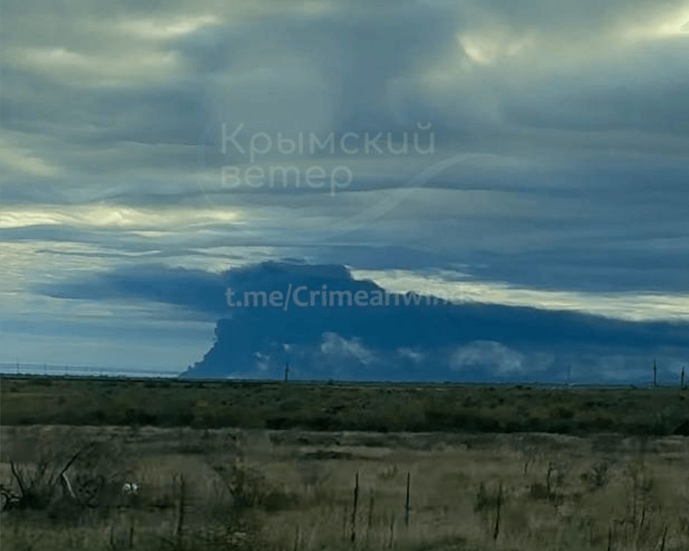 A day after Ukrainian drone strike, Russia's largest oil terminal in occupied Crimea is still on fire