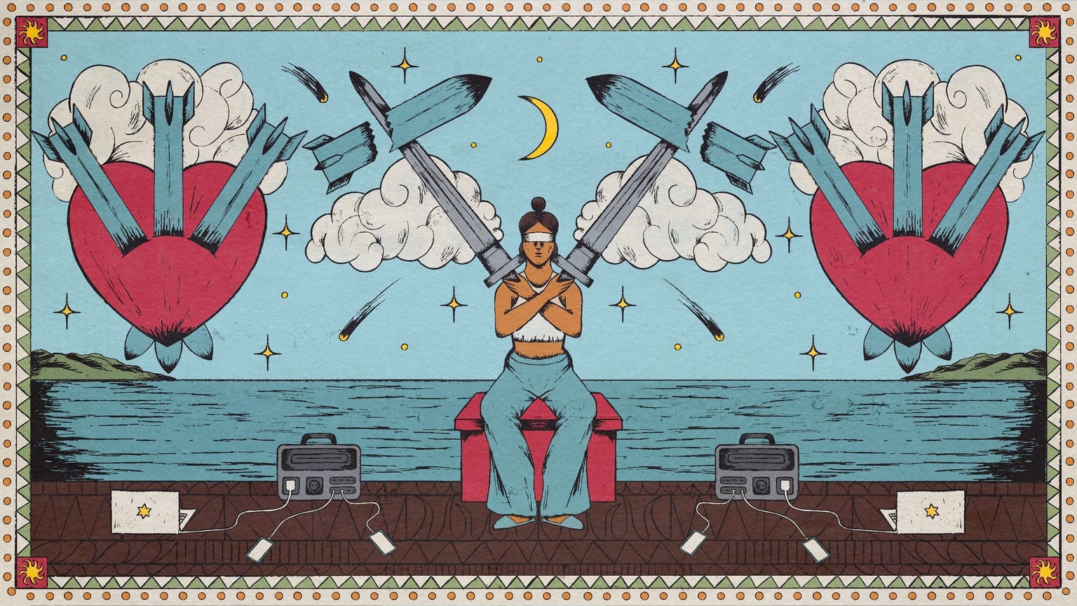 It’s all in the cards — Ukrainians consult tarot readers about wartime fears