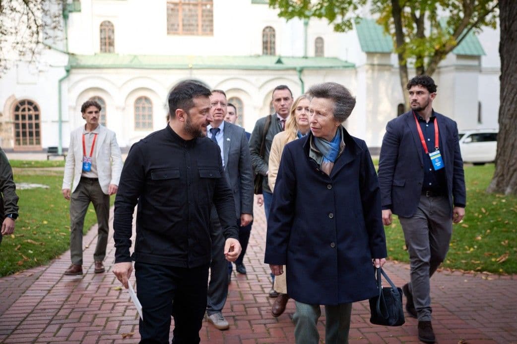 UK's Princess Anne makes surprise visit to Ukraine, meets Zelensky