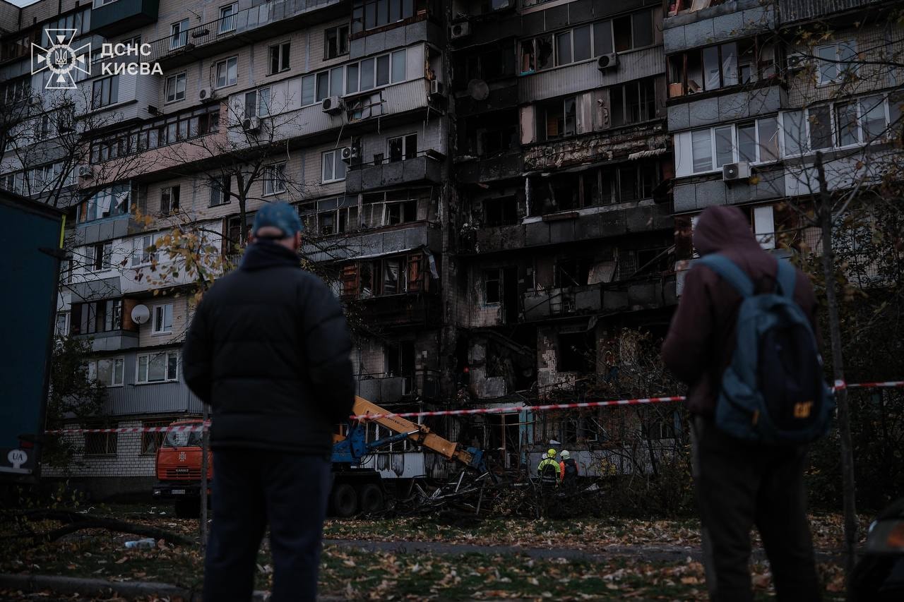 3 killed, 29 injured in Kyiv amid Russian drone attack on residential buildings