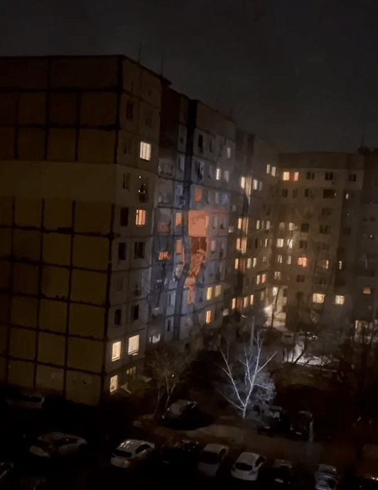 Russia strikes residential building in Dnipro, injuring at least 7