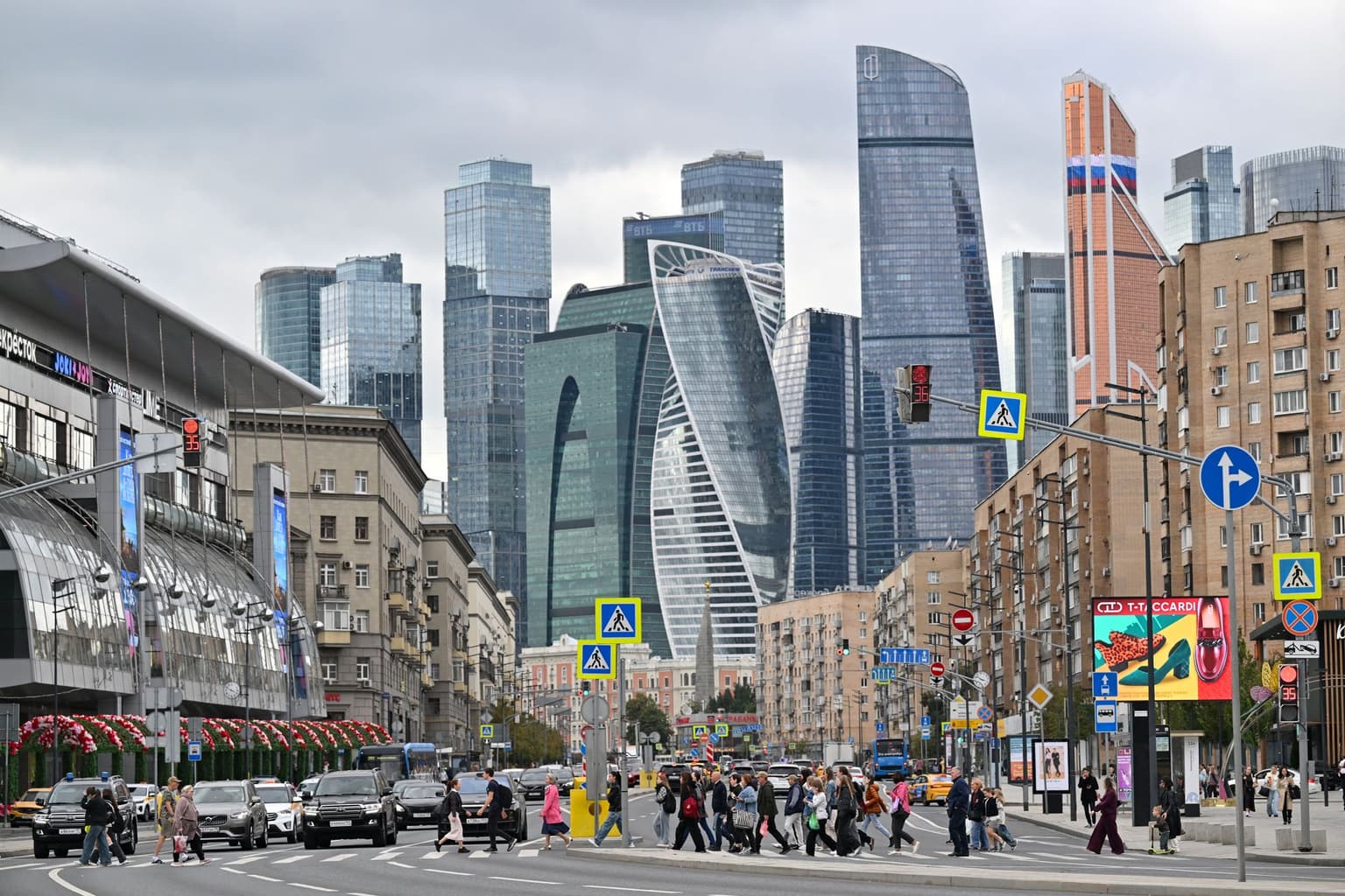 Moscow International Business Center in Moscow, Russia, on Sept. 3, 2025.