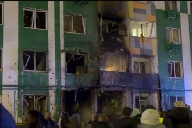 Drone reportedly hits apartment building in Russia's Tver, officials say 7 injured