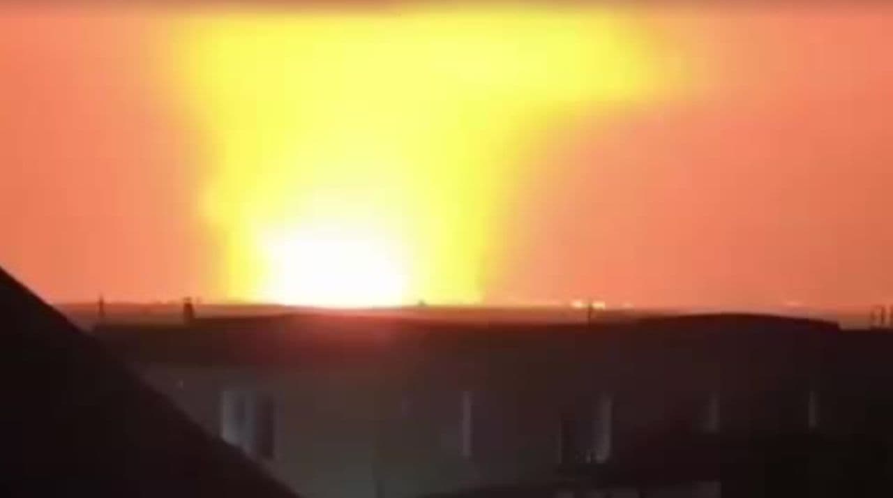 'It burns for 3 days' — Ukrainian drone strike sparked huge fire at Russia's Temryuk Seaport, SBU source says