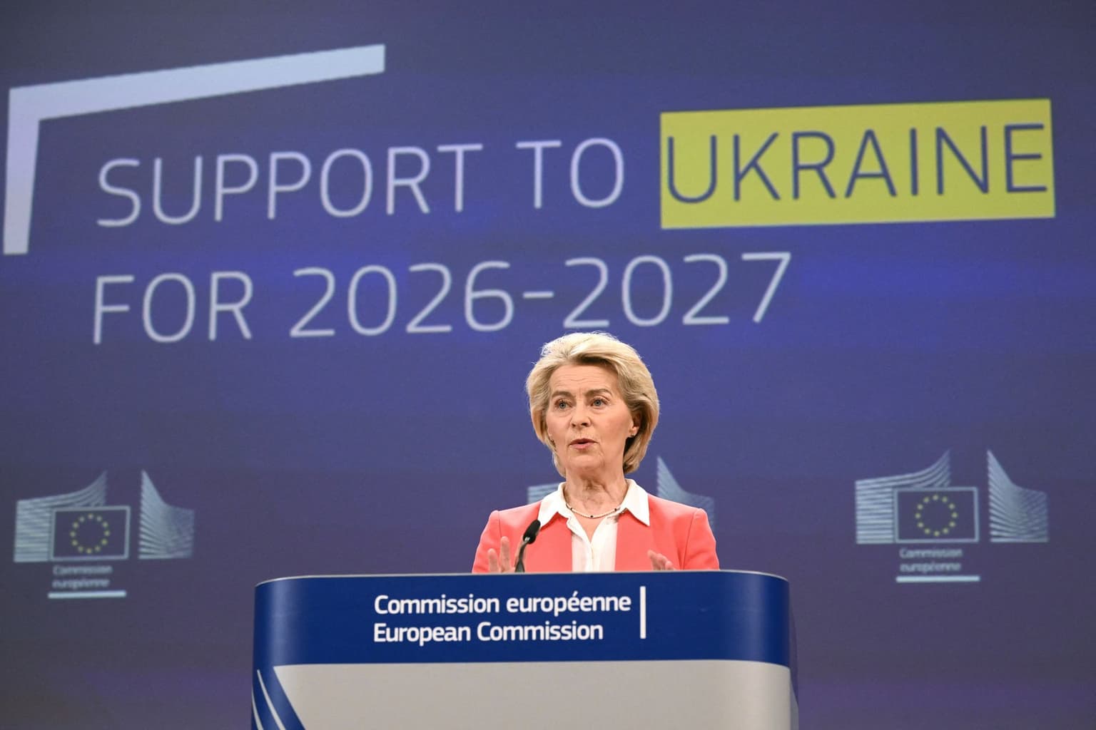 EU reveals details on 90 billion 'Ukraine Support Loan'