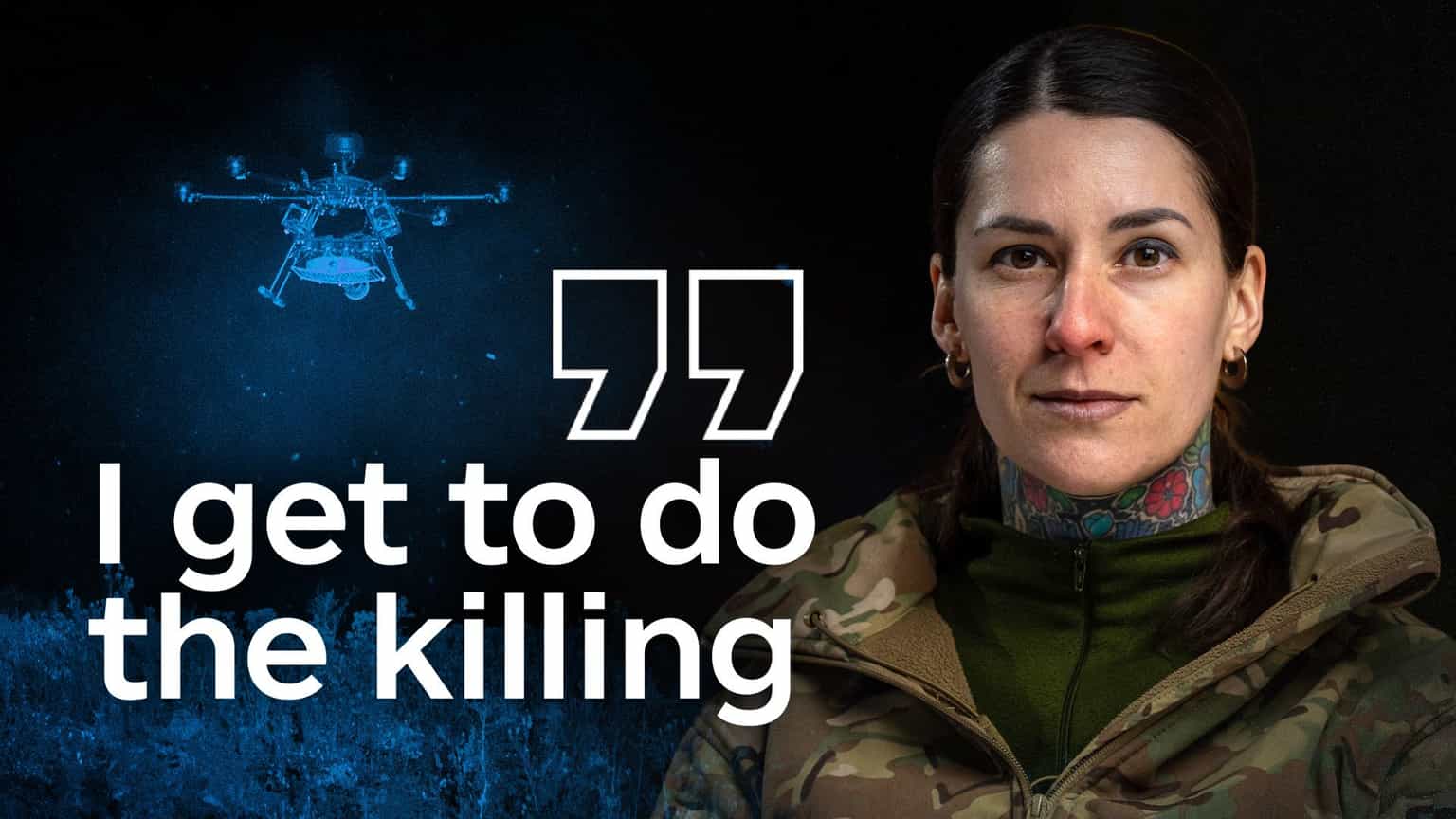 Canadian female fighter at the forefront of Ukraine's drone war