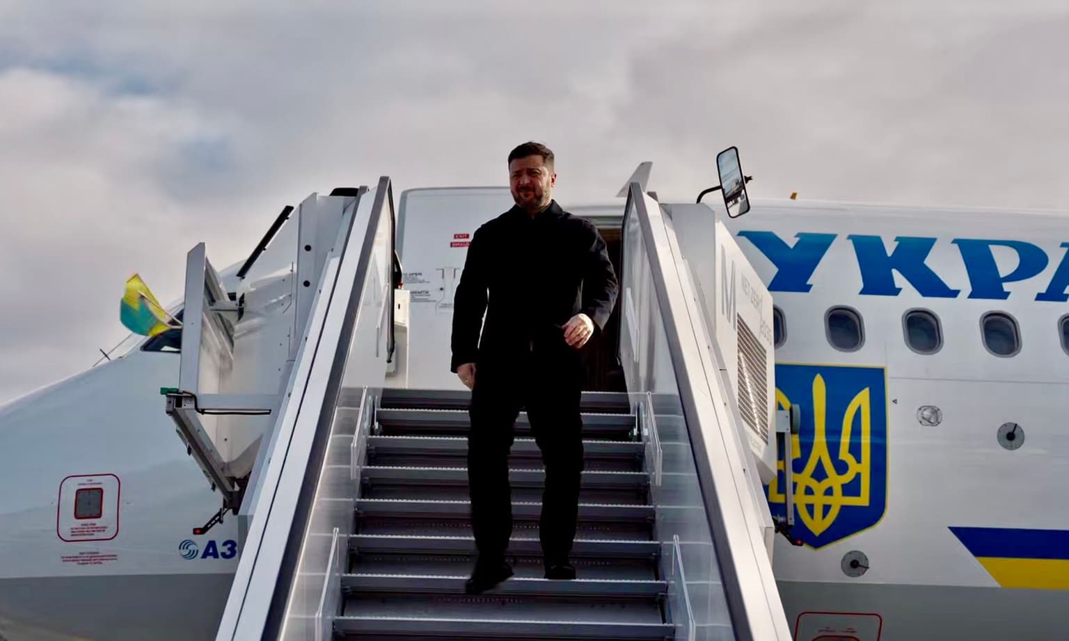 Zelensky arrives at Munich Security Conference for talks with European, US officials