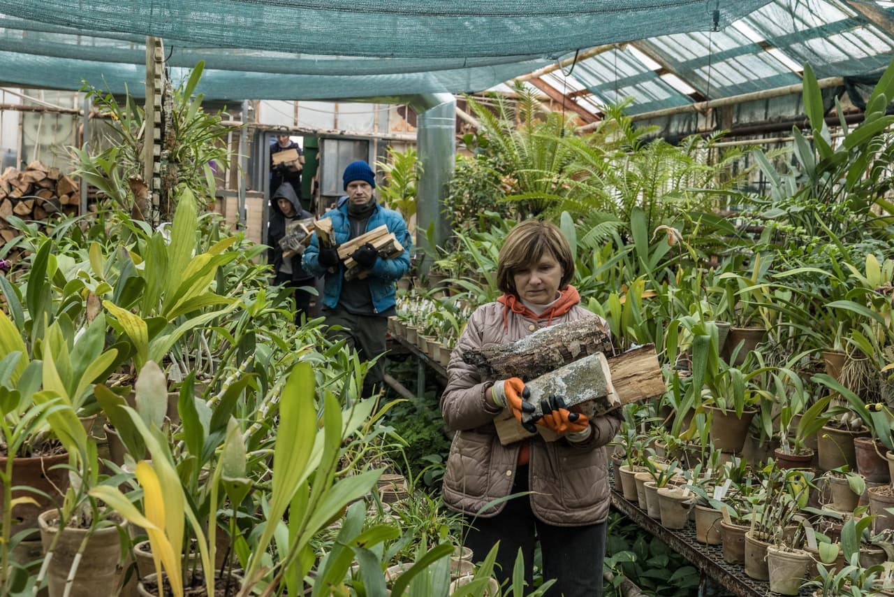 'This is our life' — staff at Kyiv's National Botanical Garden battle to keep plants alive amid war, sub-zero temperatures