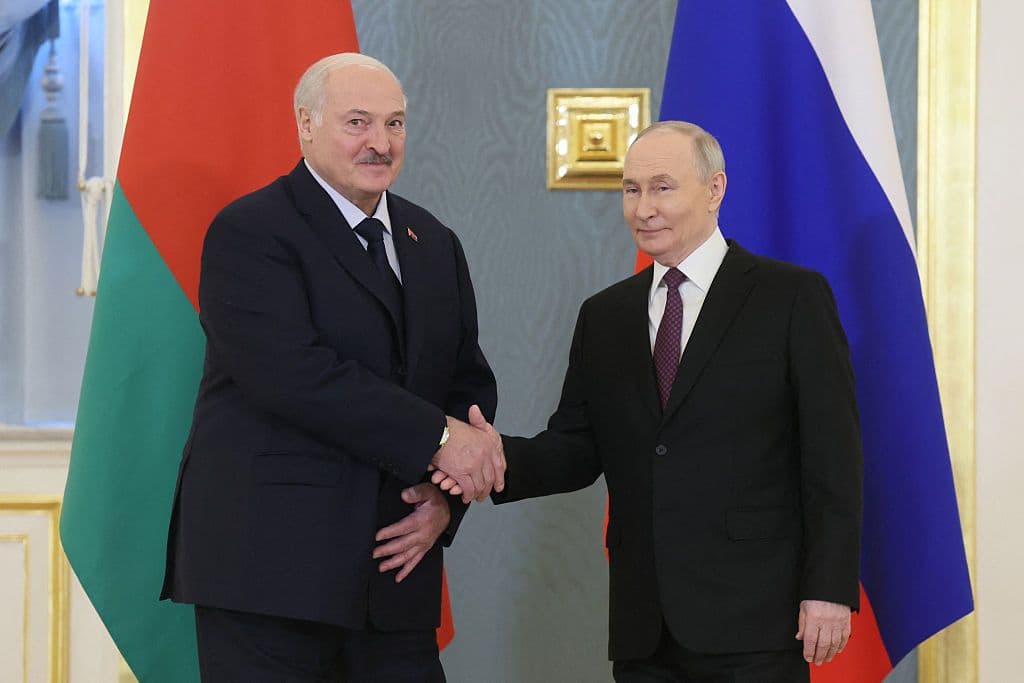 New roads, artillery positions built in Belarus near Ukraine border, Zelensky says