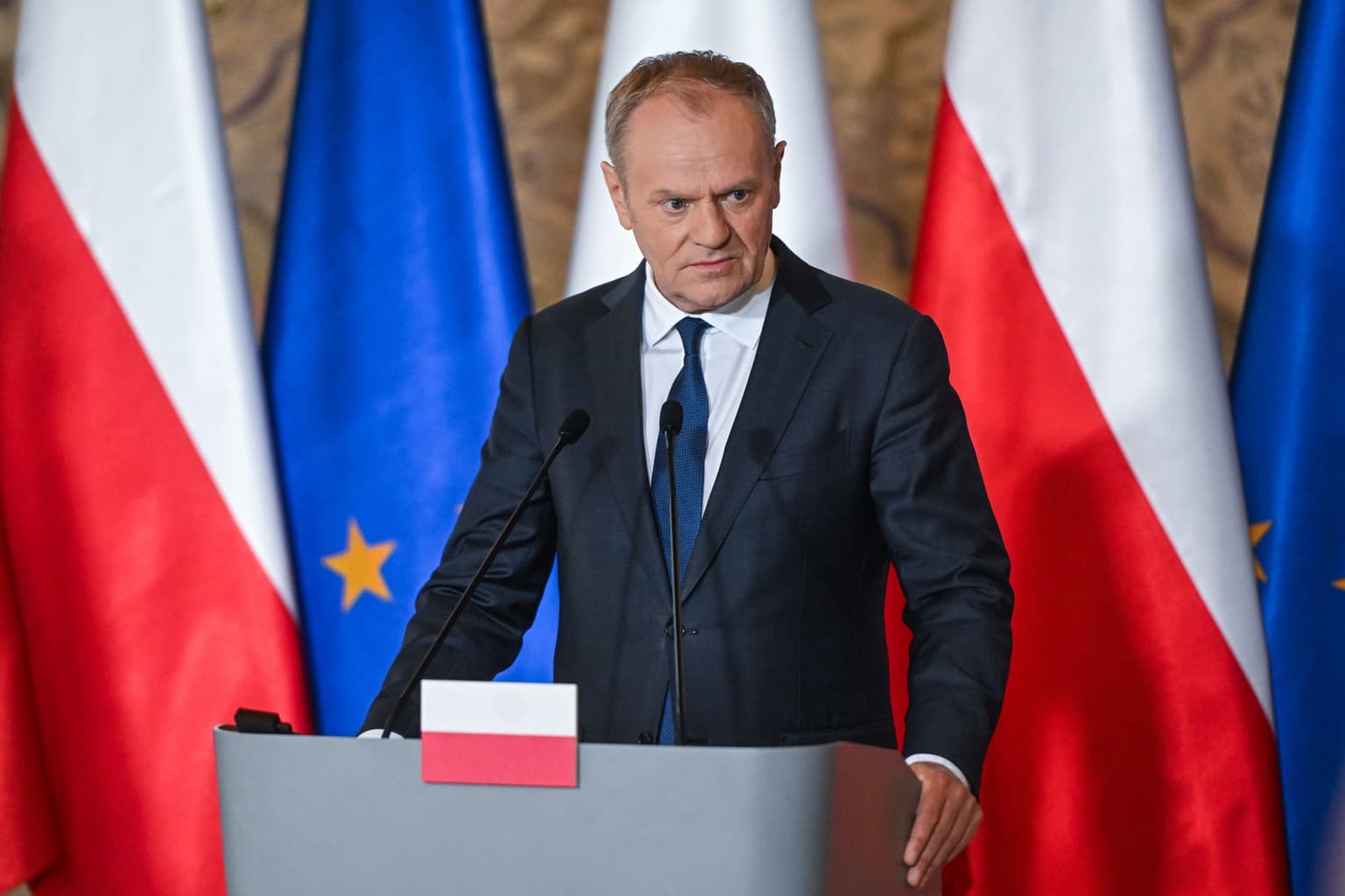 Ukraine to help Poland build 'modern drone armada,' Polish PM Tusk says