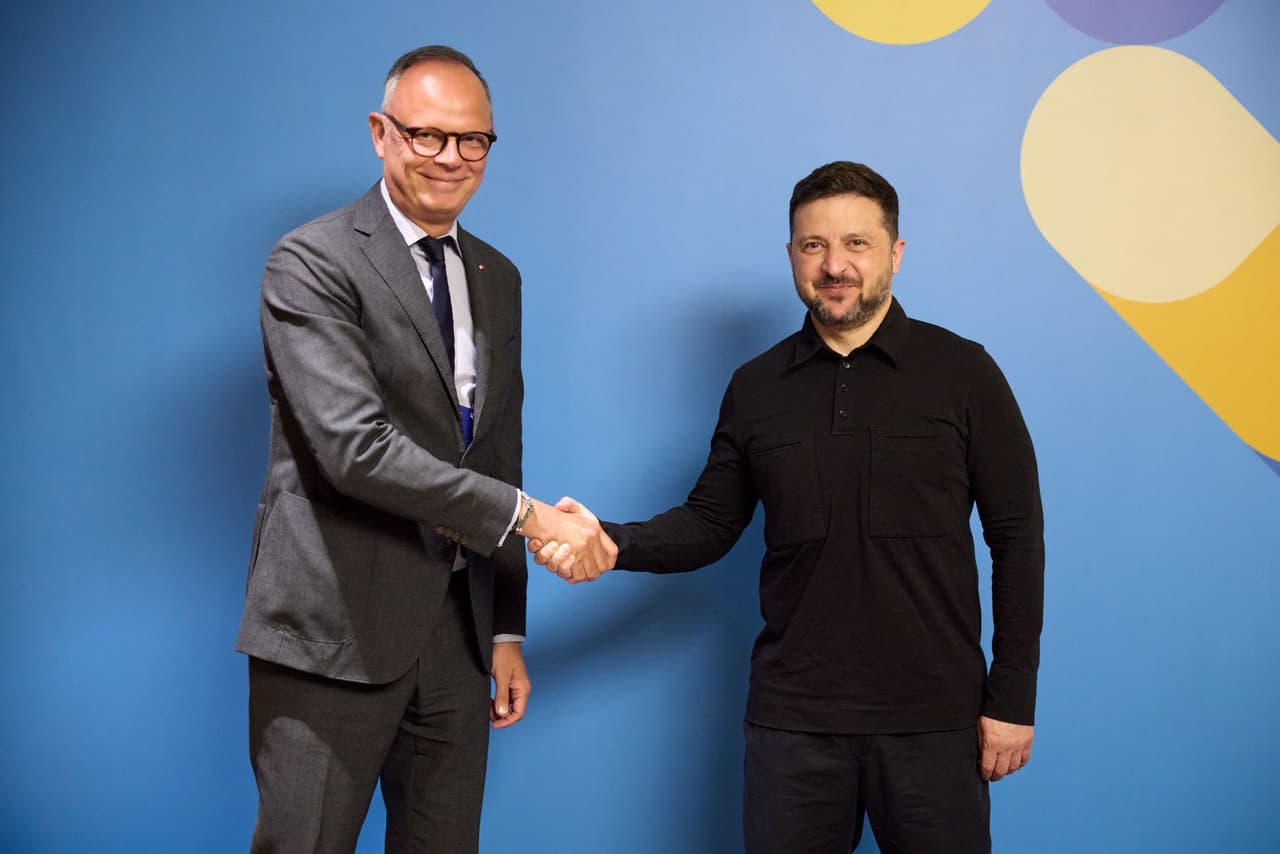 French presidential contender meets with Zelensky in Kyiv