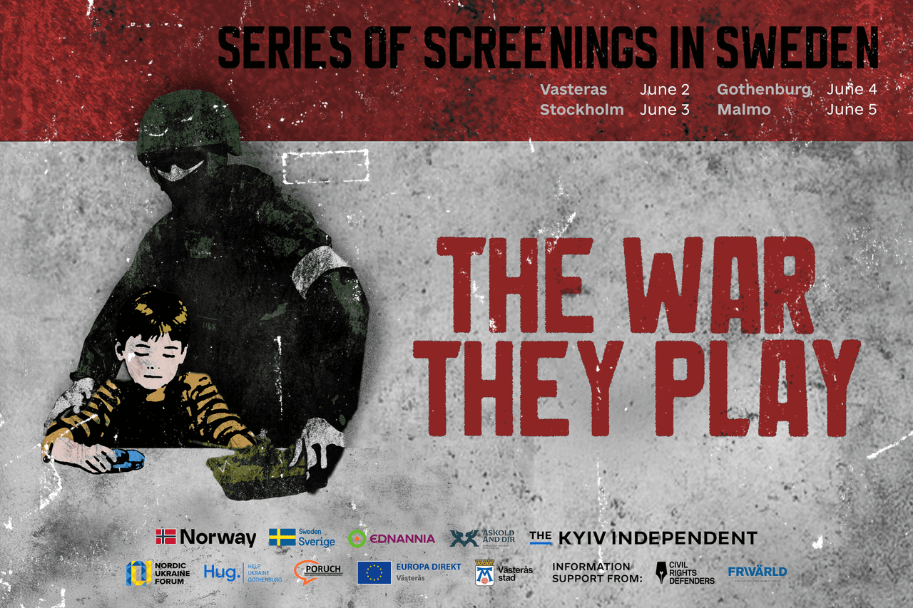 Kyiv Independent Brings "The War They Play" Documentary Tour to Sweden