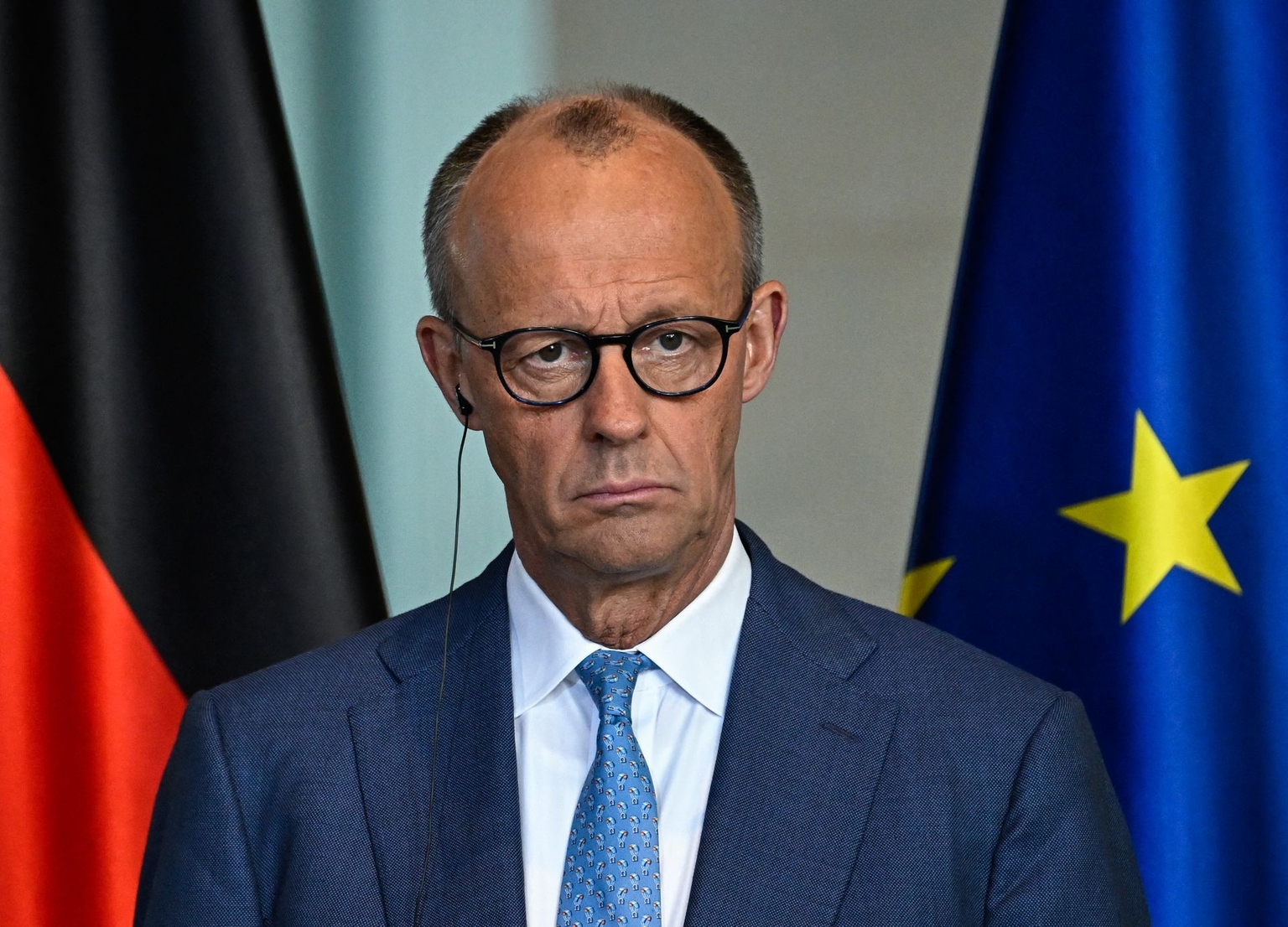German Chancellor Friedrich Merz in Berlin, Germany, on May 5, 2026.