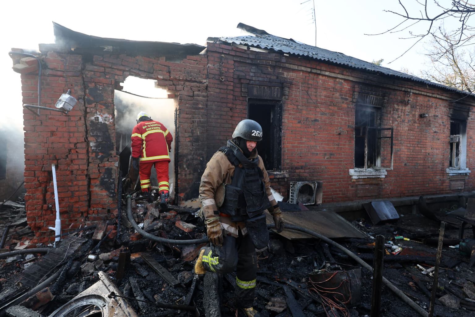 Russian attacks on Ukrainian first responders rise, follow 'sustained pattern,' report finds