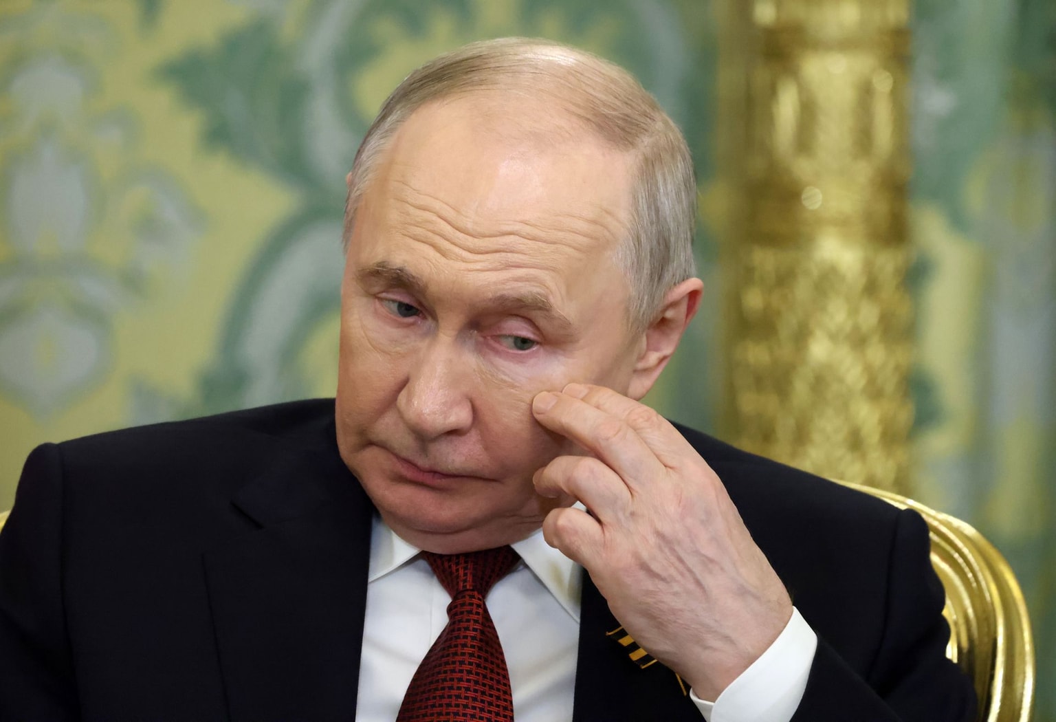 Russian President Vladimir Putin in Moscow, Russia, on May 9, 2026.