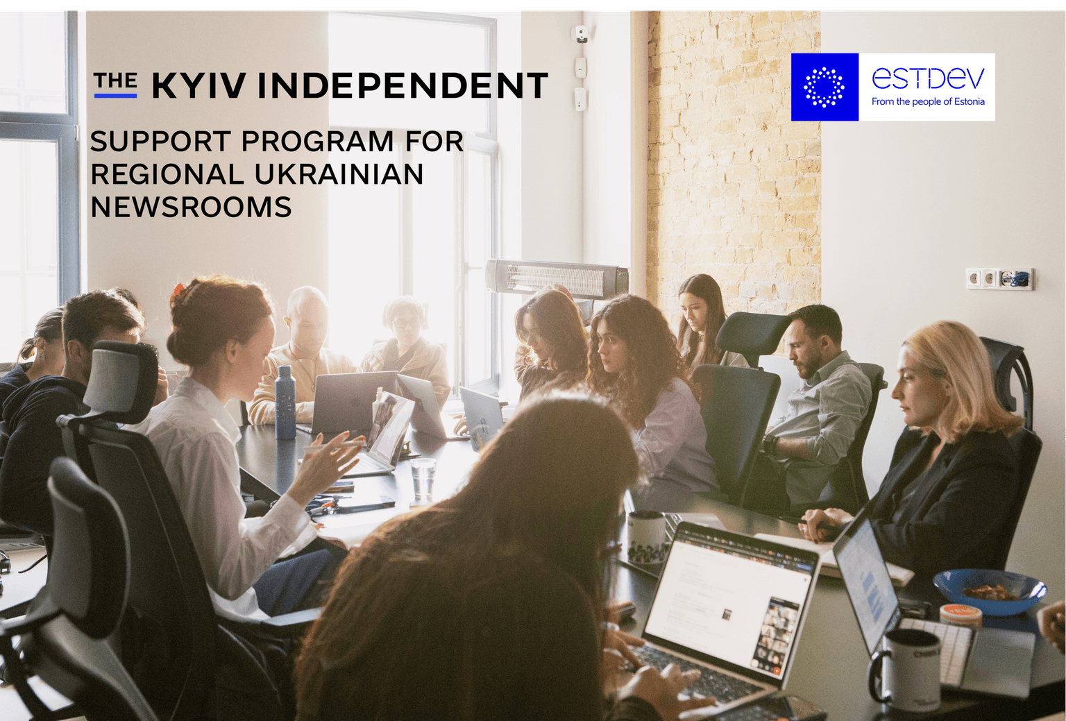 The Kyiv Independent launches support program to help regional Ukrainian newsrooms diversify revenue