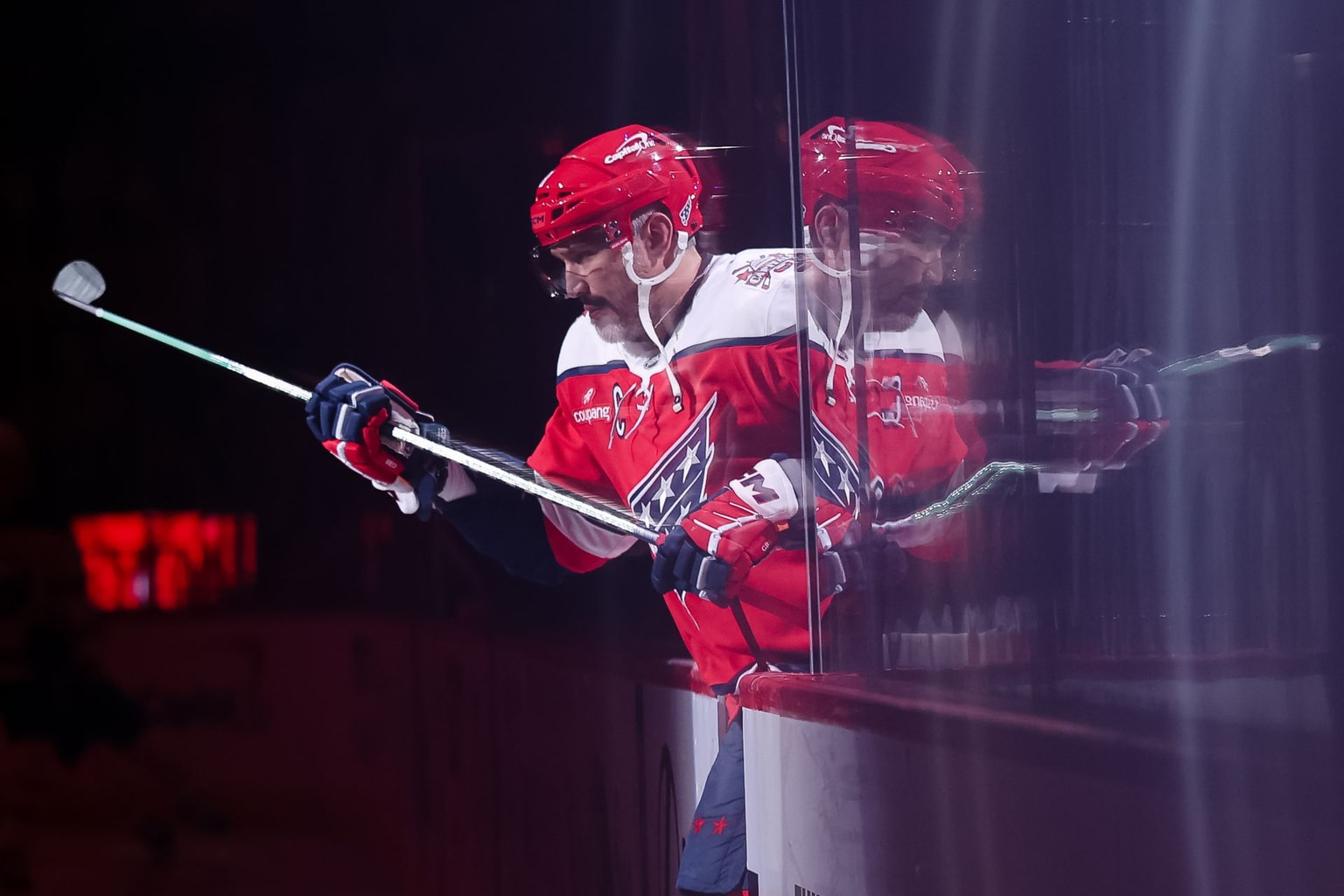 Alex Ovechkin of the Washington Capitals in Washington, D.C., U.S. on April 4, 2026.