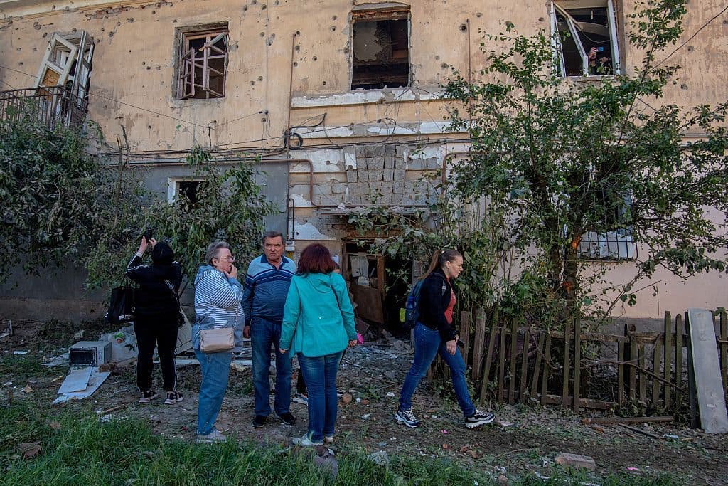 First responder killed in Russia's 'double-tap' attack on Dnipro, State Emergency Service says