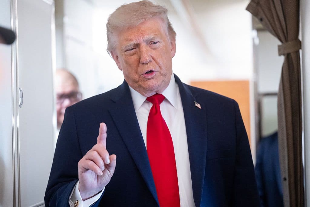 'Let them deal,' Trump says of Ukraine-Russia talks