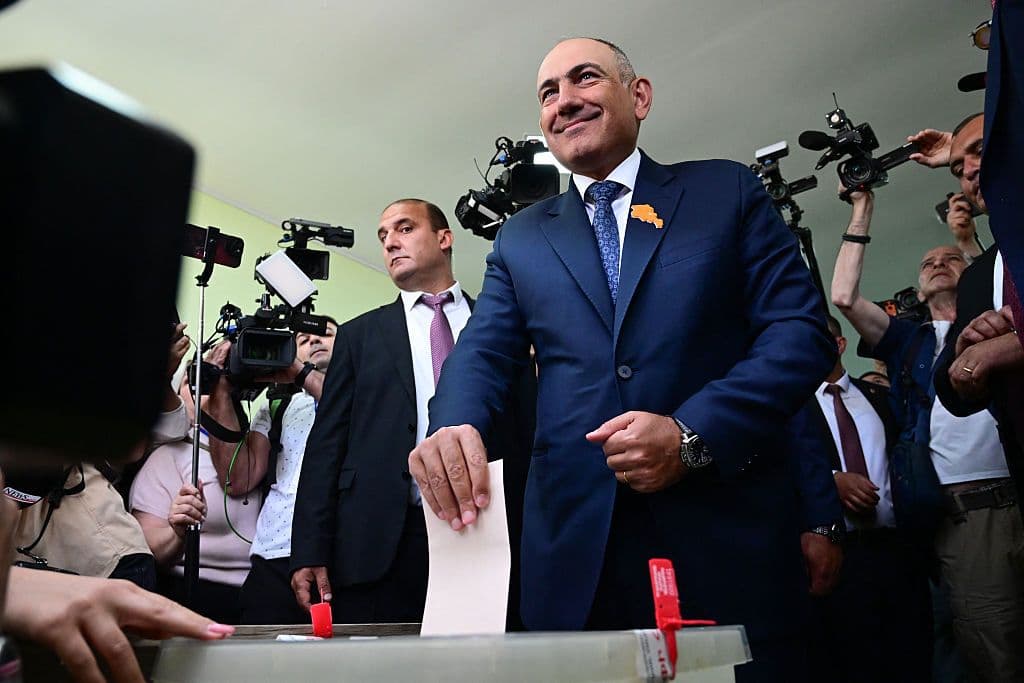 High turnout marks pivotal Armenian vote as polls close on Election Day