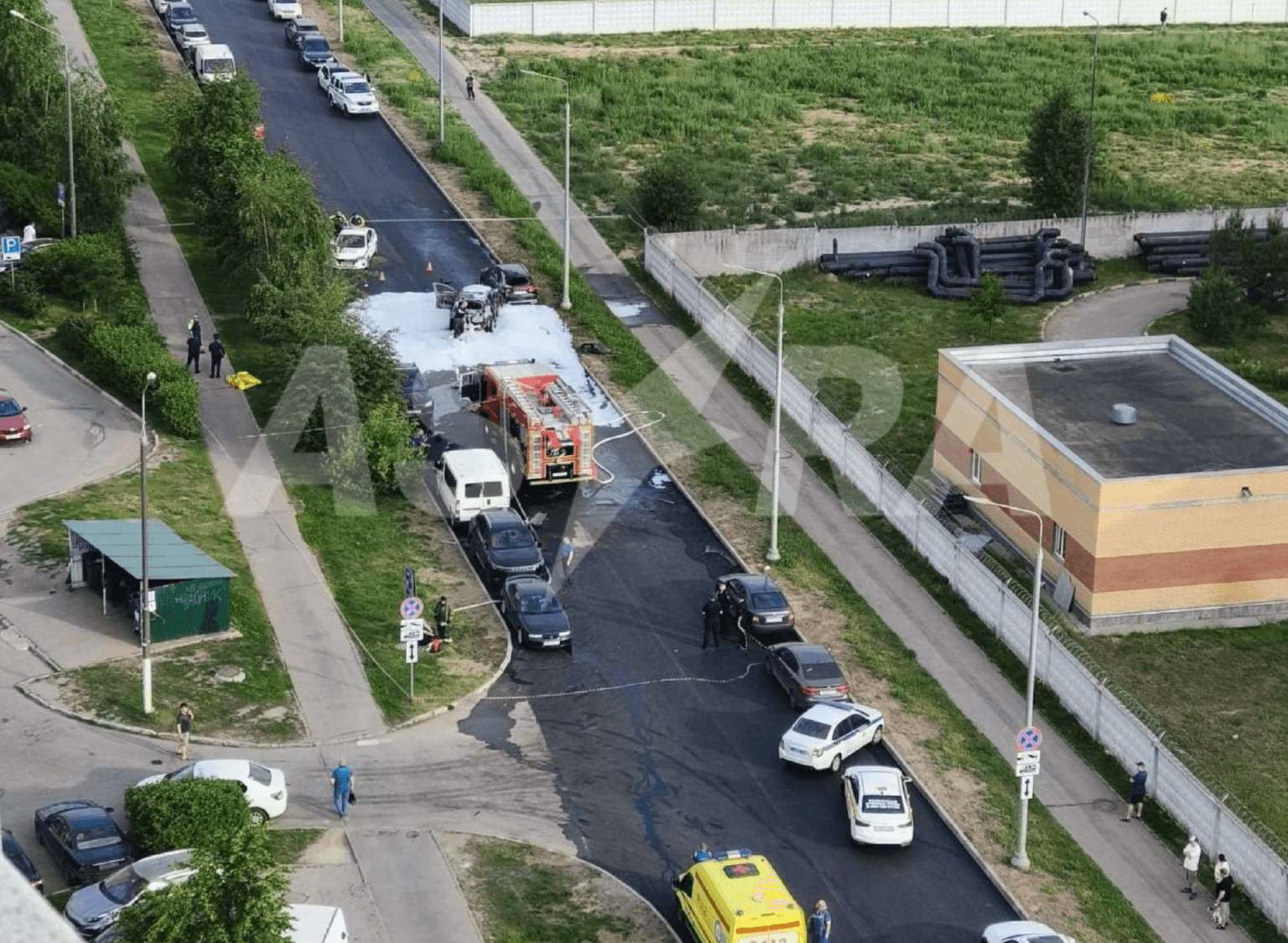 Car bombing outside Moscow reportedly kills man in Russian military housing district