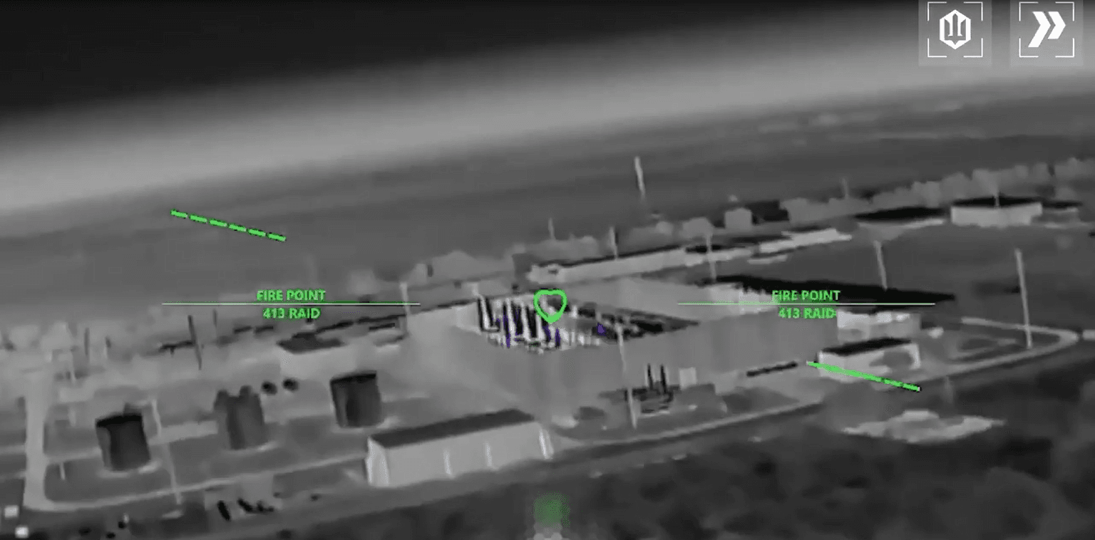 Ukrainian drones hit gas storage facility in occupied Crimea, footage shows, power plant reportedly struck