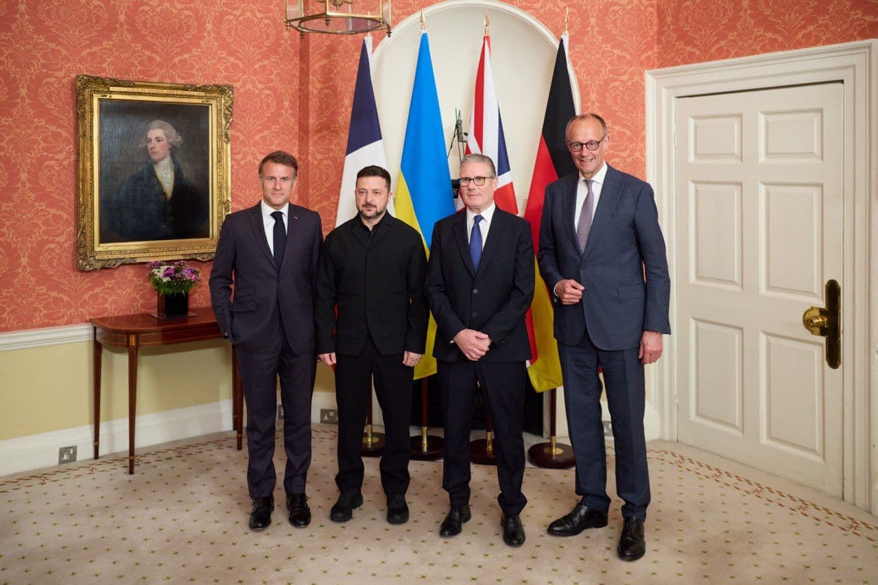 Zelensky, E3 leaders name 5 conditions for 'just and lasting peace' at bilateral talks in London