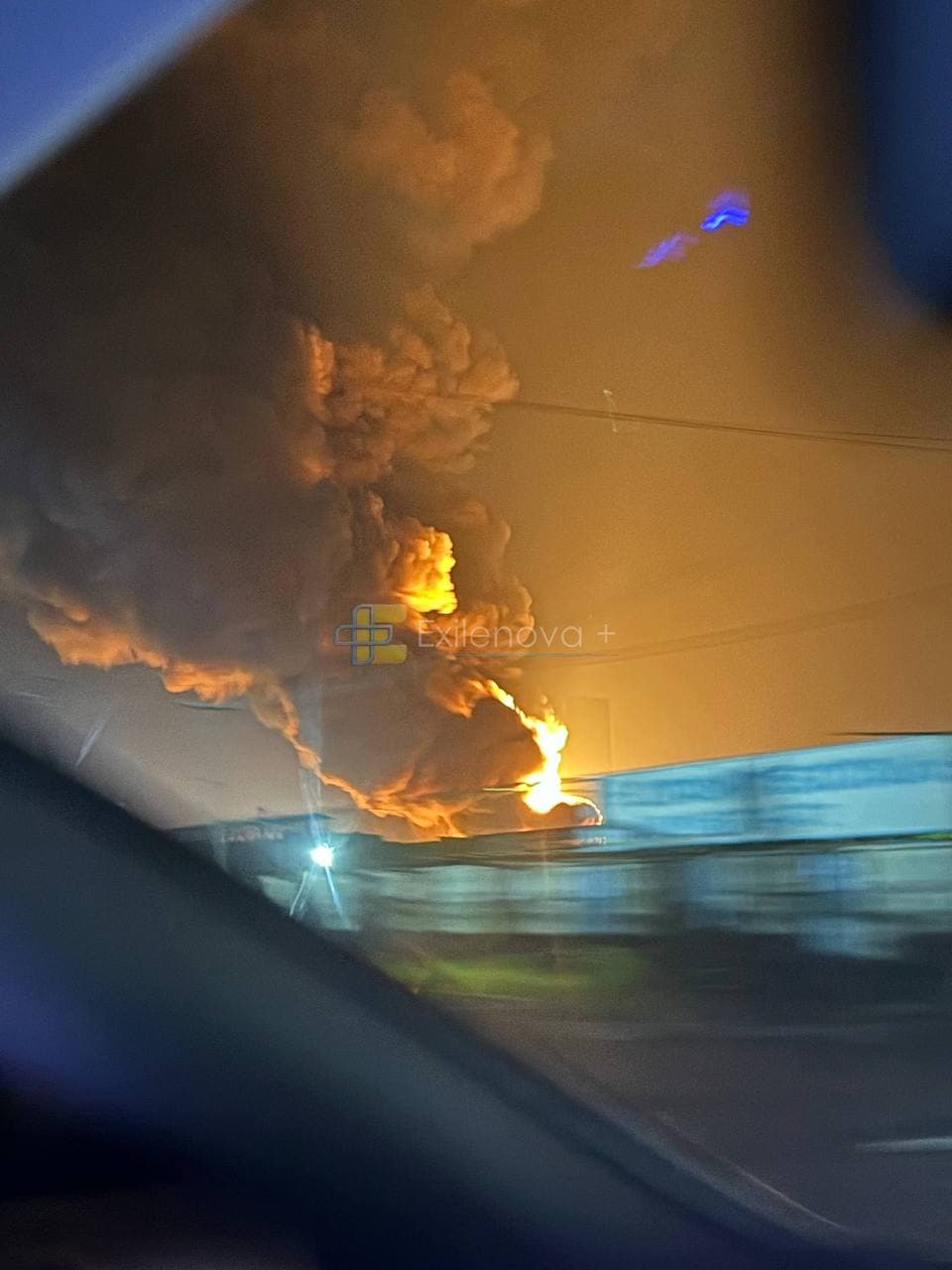 Oil refinery burns in Russia's Krasnodar Krai following reported Ukrainian drone attack