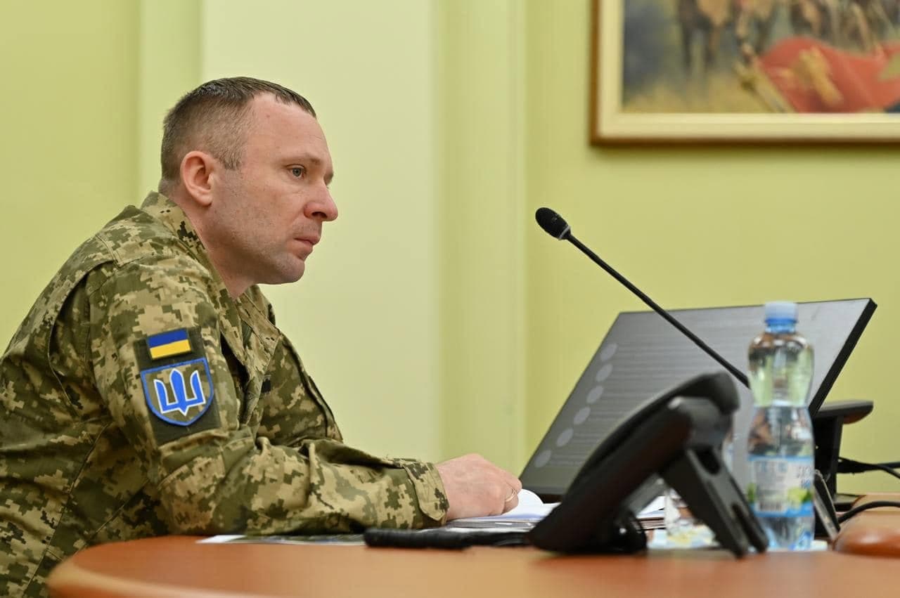 Mykhailo Drapatyi, the man some protesters want to replace Syrskyi