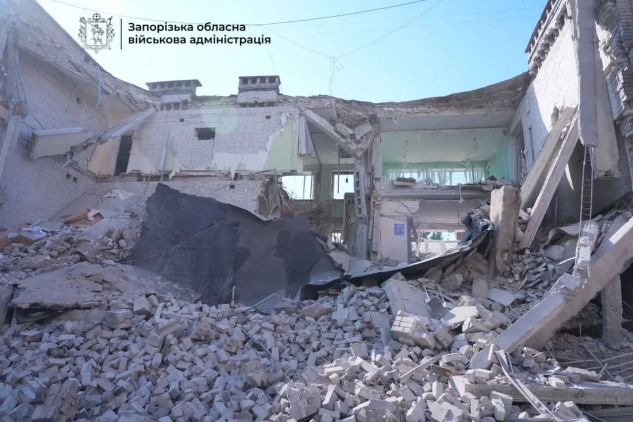 Russian airstrikes on Zaporizhzhia kill 1, injure 29