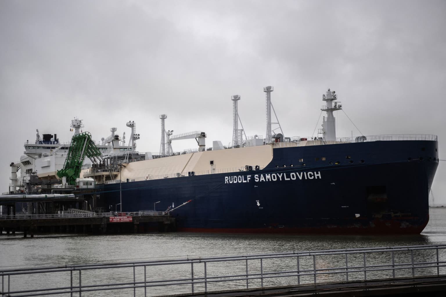 Ukraine's sanctions chief lambasts last EU shipyard servicing Russia's LNG fleet