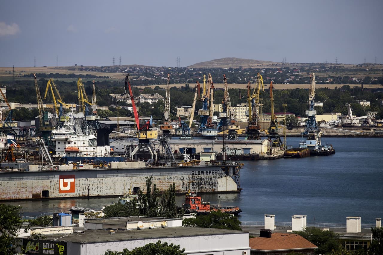 Ukraine strikes Chornomornaftogaz facility in Crimea, Russian drone relay systems and logistics bridge, military says
