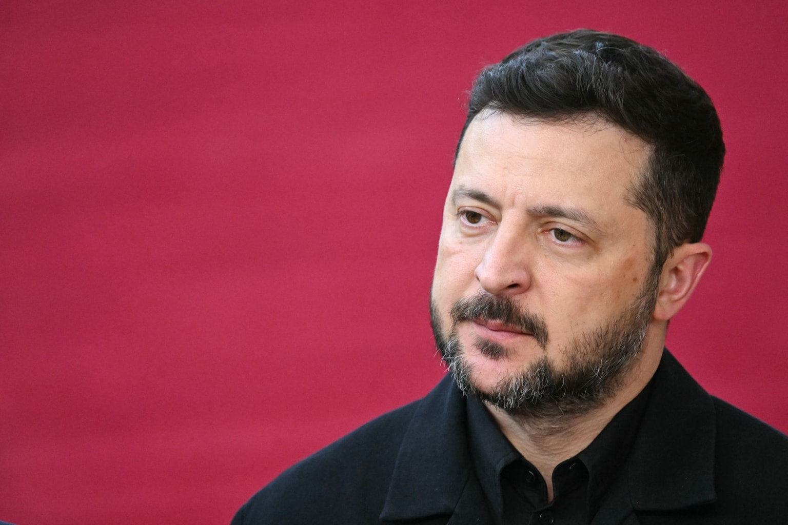 President Volodymyr Zelensky in Brussels, Belgium, on June 18, 2026.