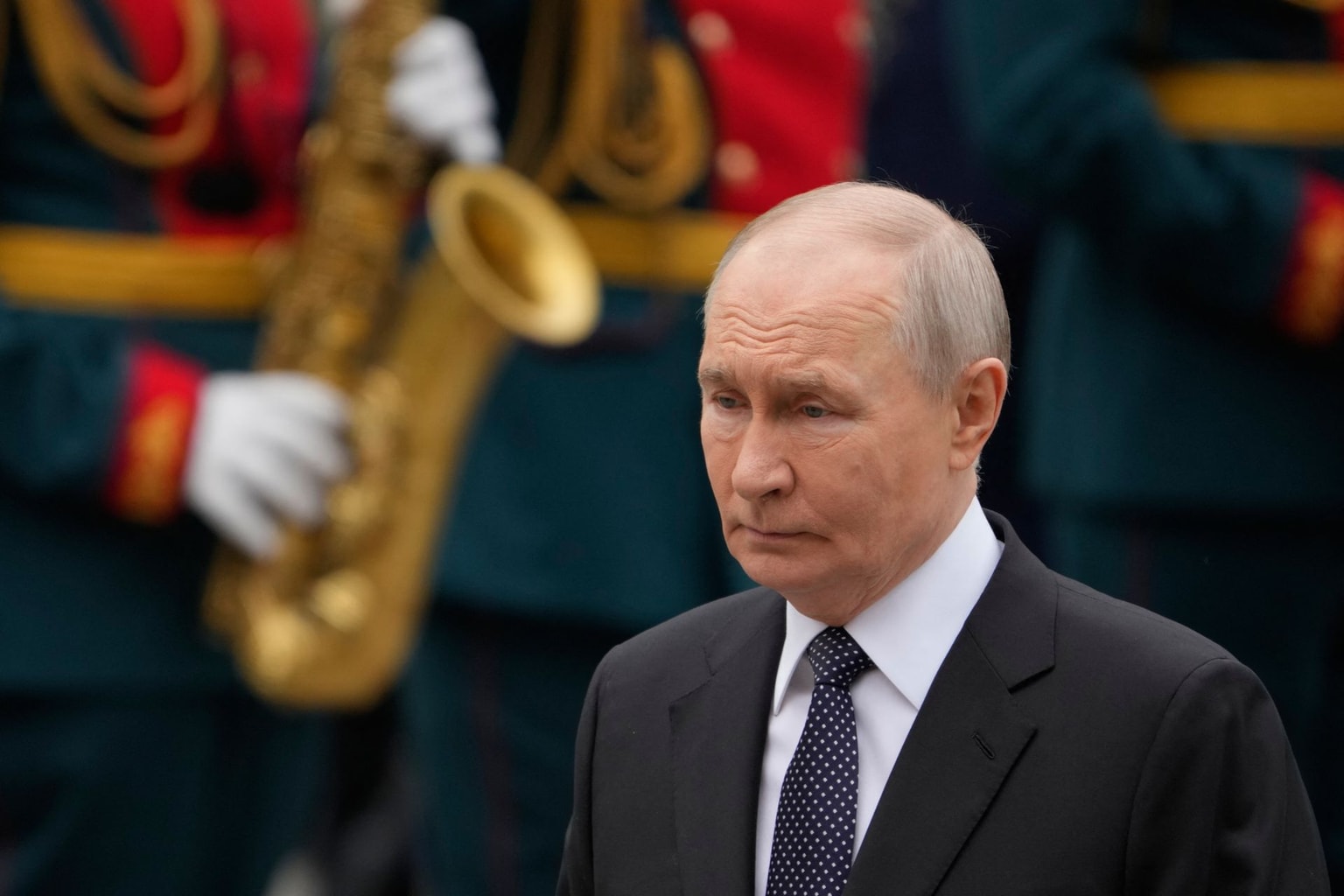 Russian President Vladimir Putin in Moscow, Russia, on June 22, 2026.