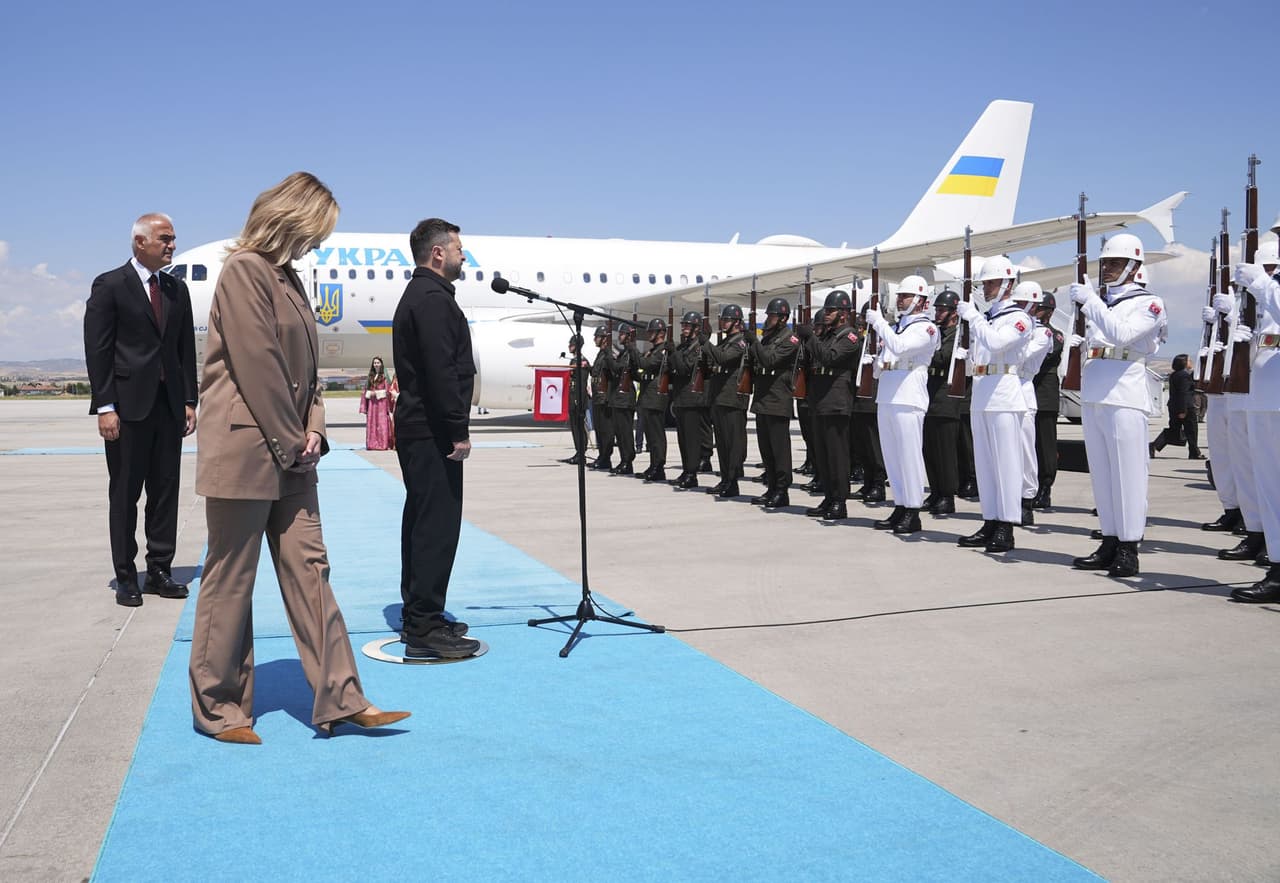 Zelensky lands in Turkey for NATO summit, Trump meeting