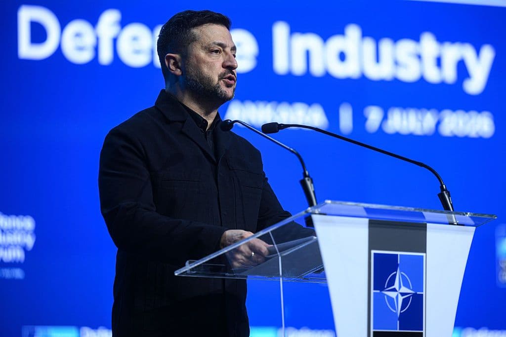 'Europe needs its own effective anti-ballistic system,' Zelensky tells NATO Summit