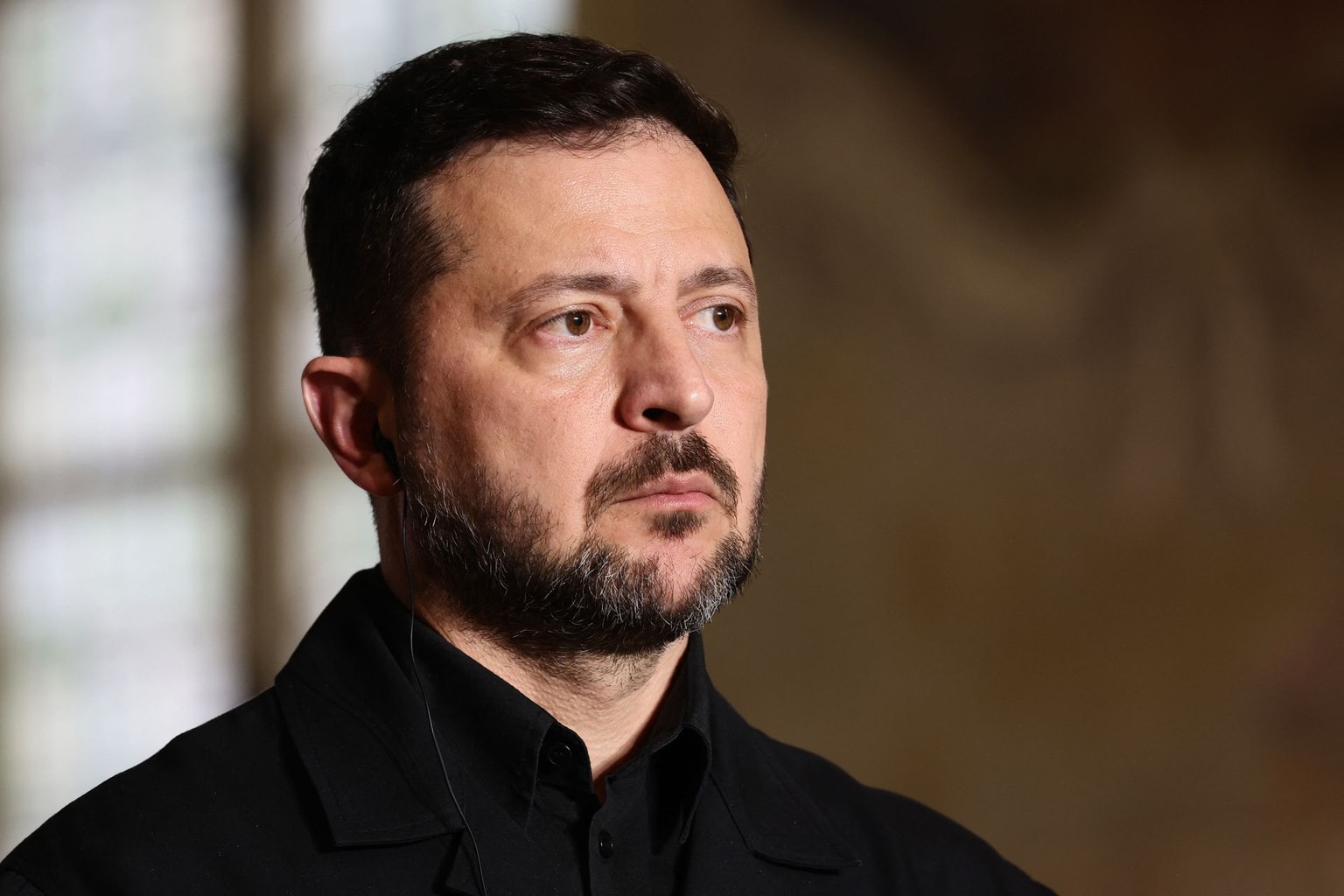 President Volodymyr Zelensky in Paris, France, on July 13, 2026.