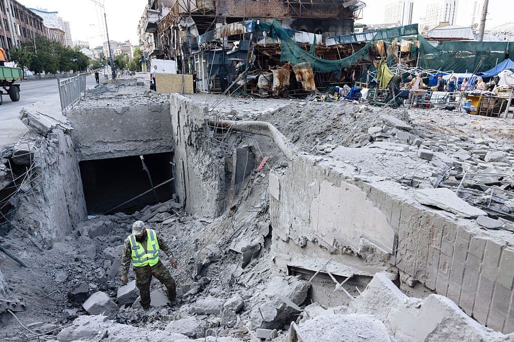 Ukraine war latest: Russia unleashes one of its 'largest ballistic missile attacks on Kyiv'