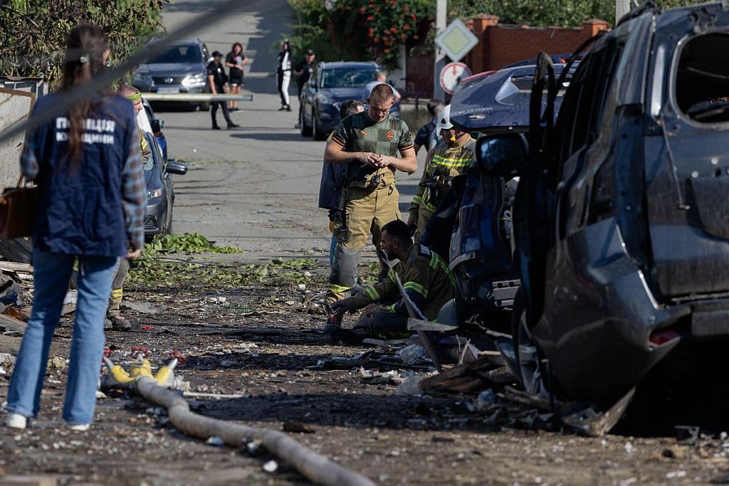 Ukraine war latest: Russian ballistic missile strikes Kyiv arms exhibition, killing at least 10, injuring 100