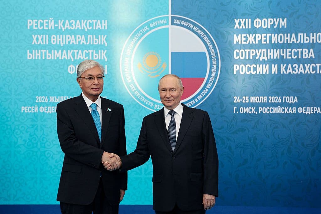 Kazakhstan's Tokayev urges freeze in Russia's war against Ukraine