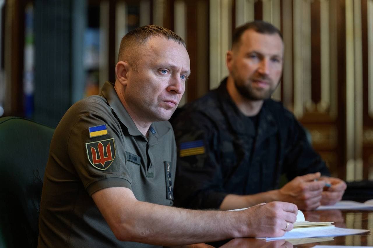 Ukraine's army chief Drapatyi on his vision for Ukraine's military