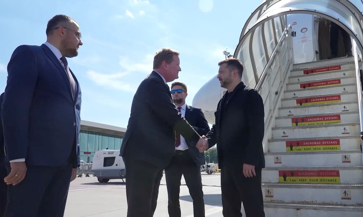 Zelensky visits Poland for 1st time since historical dispute strained bilateral ties