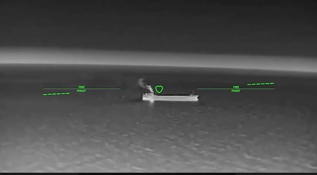 Ukrainian drones strike 7 Russian shadow fleet vessels, energy infrastructure facilities in occupied Crimea, military says