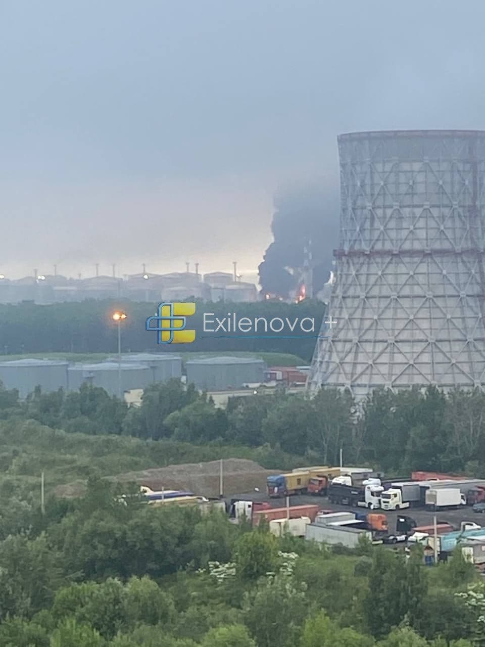 St. Petersburg oil terminal reportedly struck by Ukrainian drones
